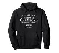 Propriété Du Château de Chambord Val de Loire Francia 1519 Felpa con Cappuccio
