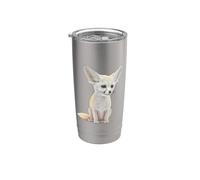 Proprio come Fennec Foxes Fennec Fox Bicchiere termico in acciaio inox doppia parete