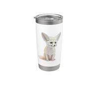 Proprio come Fennec Foxes Fennec Fox Bicchiere termico in acciaio inox doppia parete