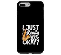 Proprio come Sax Saxophone Orchestra Jazz Band Custodia per iPhone 7 Plus/8 Plus