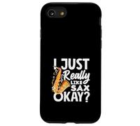 Proprio come Sax Saxophone Orchestra Jazz Band Custodia per iPhone SE (2020) / 7/8