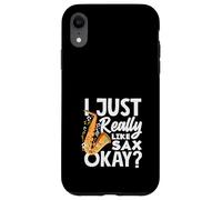 Proprio come Sax Saxophone Orchestra Jazz Band Custodia per iPhone XR