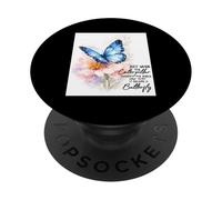 Proprio quando il bruco pensava che il mondo fosse finito PopSockets PopGrip Adesivo