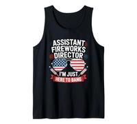 Proprio Qui a Bang Assistant Fireworks Director 4 luglio Canotta