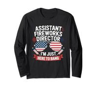 Proprio Qui a Bang Assistant Fireworks Director 4 luglio Maglia a Manica