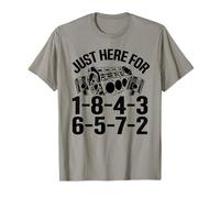 Proprio Qui per 1-8-4-3-6-5-7-2 Firing Order Big Block Garage Maglietta