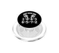Proprio qui per 1-8-4-3-6-5-7-2 Firing Order Big Block Garage PopSockets PopGrip per MagSafe