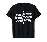 Proprio Qui per Il Barbecue alla griglia Maglietta