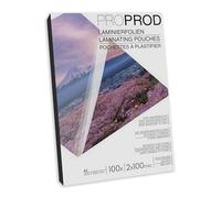 ProProd - Pouches per plastificazione 2x100mic, formato A3, confezione da 100, L'imballaggio può variare
