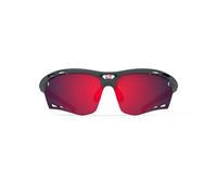 Occhiali Rudy Project Propulse nero rosso con lenti RP Optics Multilaser rosso