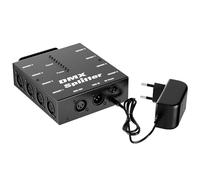 Propulsion Life Splitter Ottico DMX, Amplificatore di Segnale DMX 512 con 1 Ingresso e 9 Uscite Indipendenti, compatibile con Lampada PAR Faro Mobile Luci di Scena, per Creare Spettacoli di Luci