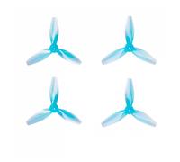 Propulsori FPV 2412 da 61 mm a 3 pale CW CCW con foro da 1,2 mm, adatta for drone RC FPV con motore a spazzole 8520(4Pairs Blue)