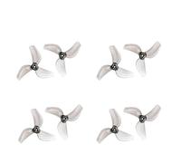 Propulsori leggera a 3 pale 16CW+16CCW 1219S da 31 mm, adatta for micro drone FPV Tinywhoop 0703 0702 29000KV.(1219S 0.8MM Black)