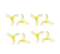 Propulsori leggera a 3 pale 16CW+16CCW 1219S da 31 mm, adatta for micro drone FPV Tinywhoop 0703 0702 29000KV.(1219 1MM Yellow)