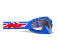 PRORACER FMF Powercore Occhiali da Motocross, Enduro, MTB, Sci, Snowboard, Supermotard, Offroad (Verde neon)