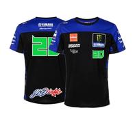 PRORACER Maglietta Uomo Replica Fabio 20 Yamáha MotóGP (IT, Testo, L, Regular, Regular)