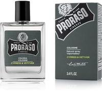 Proraso Acqua di Colonia Cypress & Vetyver, 100ml | Freschezza profonda e duratura, A base di alcol, Fragranza maschile e speziata, Made in Italy dal 1948
