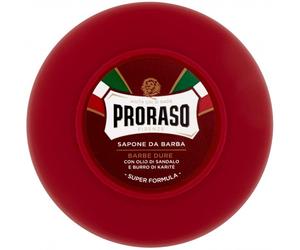 PRORASO CIOTOLA ROSSA BARBE DURE 150ML.OLIO DI SANDALO E BURRO DI KARITÈ
