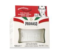 PRORASO Red Pre-Shaving Cream prodotto pre-rasatura 100 ml uomo