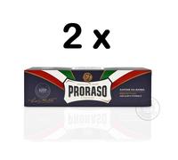 PRORASO Crema Da Barba Tubo Blu/Protettiva Aloe E Vitamina E 150Ml 2XPACK DOPPIO