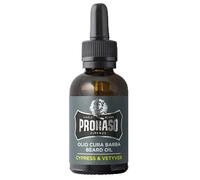 Proraso Olio Barba Cypress & Vetyver, 30ml, Olio da barba uomo nutriente dalla profumazione maschile, Ideale per barba folta e lunga, Made in Italy