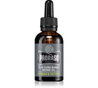 PRORASO Cypress & Vetyver Beard Oil shampoo per la barba al profumo di cipresso e vetiver 30 ml uomo