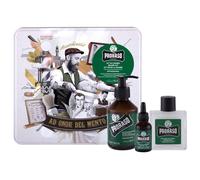 Proraso Eucalyptus Beard Wash Beard Shampoo 200 Ml + Beard Balm 100 Ml + Beard Oil 30 Ml + Jar 200Ml Per Uomo (Shampoo)