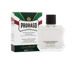 PRORASO Green After Shave Balm balsamo dopobarba con mentolo e eucalipto 100 ml