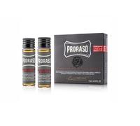 Proraso Hot Trattamento Legno And Spice 4 x 17 ML Calda Olio Barba Nährt E Cura