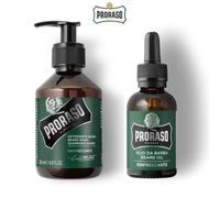 Proraso Kit Rinfrescante - Detergente Barba 200ml + Olio Cura Barba 30ml