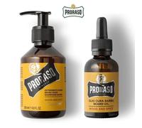 Proraso Kit Wood and Spice - Detergente Barba 200ml + Olio Cura Barba 30ml