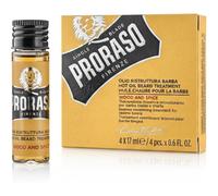 Proraso Wood and Spice Hot Beard Treatment Oil 4 x 17 ml