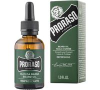 Proraso Olio Barba Rinfrescante, 30ml, Olio da barba uomo nutriente dalla profum