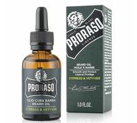 PRORASO Cypress & Vetyver Beard Oil shampoo per la barba al profumo di cipresso e vetiver 30 ml uomo