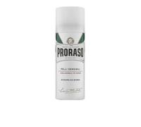 PRORASO White Shaving Foam schiuma da barba con tè verde e fiocchi d'avena 50 ml uomo