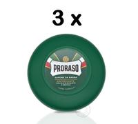 Proraso Sapone da Barba Pentola Verde Eucalipto E 150ml 3xPACK Trio Triplo