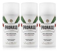 Proraso Schiuma da barba bianca, 300 ml, confezione da 3