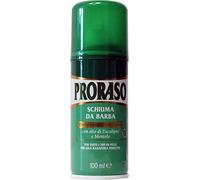 PRORASO Schiuma da Barba con Eucalipto E Mentolo Rasatura Uomo 12 Pezzi X 100 ML