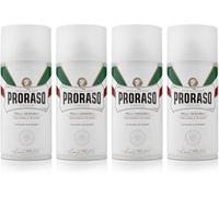Proraso Schiuma da Barba Pelli Sensibili, 4 x 300ml, Schiuma barba Anti Irritazione con Estratti di Avena e Tè Verde, Made in Italy