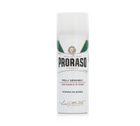 PRORASO White Shaving Foam schiuma da barba con tè verde e fiocchi d'avena 50 ml uomo