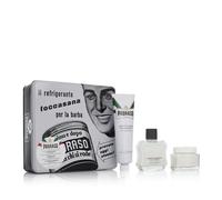 PRORASO White confezione regalo balsamo dopobarba White 100 ml + crema prebarba 100 ml + crema da barba White 150 ml + scatola in metallo uomo