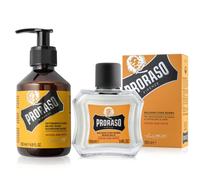 Proraso Set Barba con Detergente Barba 200 ml, Balsamo Cura Barba 100 ml | Wood