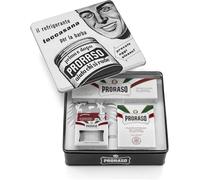 Proraso Set Vintage Selection Pelli Sensibili, Set regalo uomo con Crema Pre Barba 100 ml, Sapone Barba 150 ml e Balsamo Dopobarba 100 ml, Cofanetto regalo uomo, Set regalo natale Made in Italy