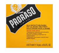 Proraso Wood & Spice Olio Barba 4x17ml - Olio barba