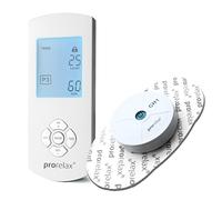 prorelax Tens/Ems Duo Comfort Wireless, Dispositivo Elettrostimo Lazione senza Fili, 2 Terapie con un Dispositivo, contro il Dolore Cronico e per Lo Sviluppo Muscolare, Display Illuminato