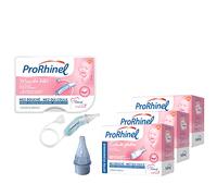 Prorhinel Cofanetto Fedeltà Mamma, Igiene del Naso Bambino Contiene una Mosca Bambino e 3 Scatole di punte usa e getta, Morbido Igienico, Made in France