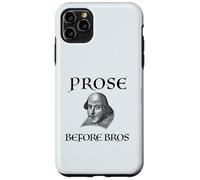 PROSA PRIMA DI BROS Divertente William Shakespeare Letteratura Meme Custodia per iPhone 11 Pro Max