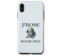 PROSA PRIMA DI BROS Divertente William Shakespeare Letteratura Meme Custodia per iPhone XS Max