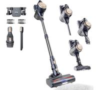 Proscenic P11 Lite+ Aspirapolvere Senza Fili 40KPa 450W 50min, Spazzola Anti-Groviglio con LED, Batteria Rimovibile per Pavimenti Duri Tappeti e Peli di Animali, Leggero e Silenzioso