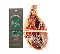 Prosciutto 7B PREMIUM 50% Iberico PATA NEGRA | Prosciutto Spagnolo crudo disossato | JAMON con 36 mesi di Salamanca (Senza osso + 3,3 Kg.)